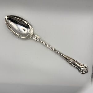 Vintage Sheffield Silver plated Serving Spoon -